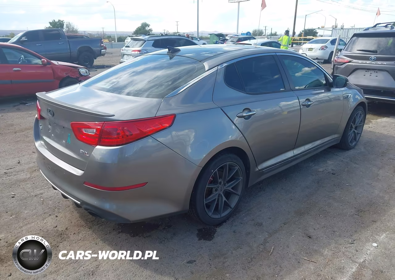 2014 Kia Optima Sxl Turbo VIN:5XXGR4A61EG283559 - 4