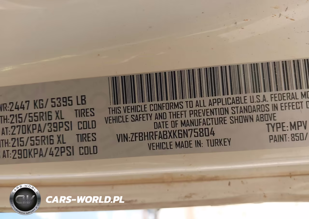 2019 Ram Promaster City Tradesman VIN:ZFBHRFABXK6N75804 - 9