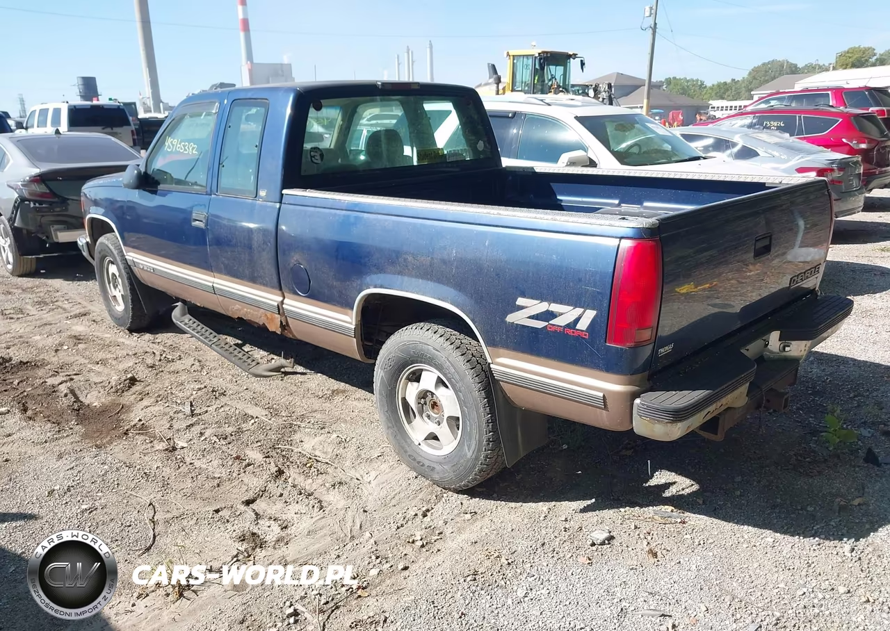 1998 Chevrolet K1500 Fleetside VIN:2GCEK19R9W1262314 - 3