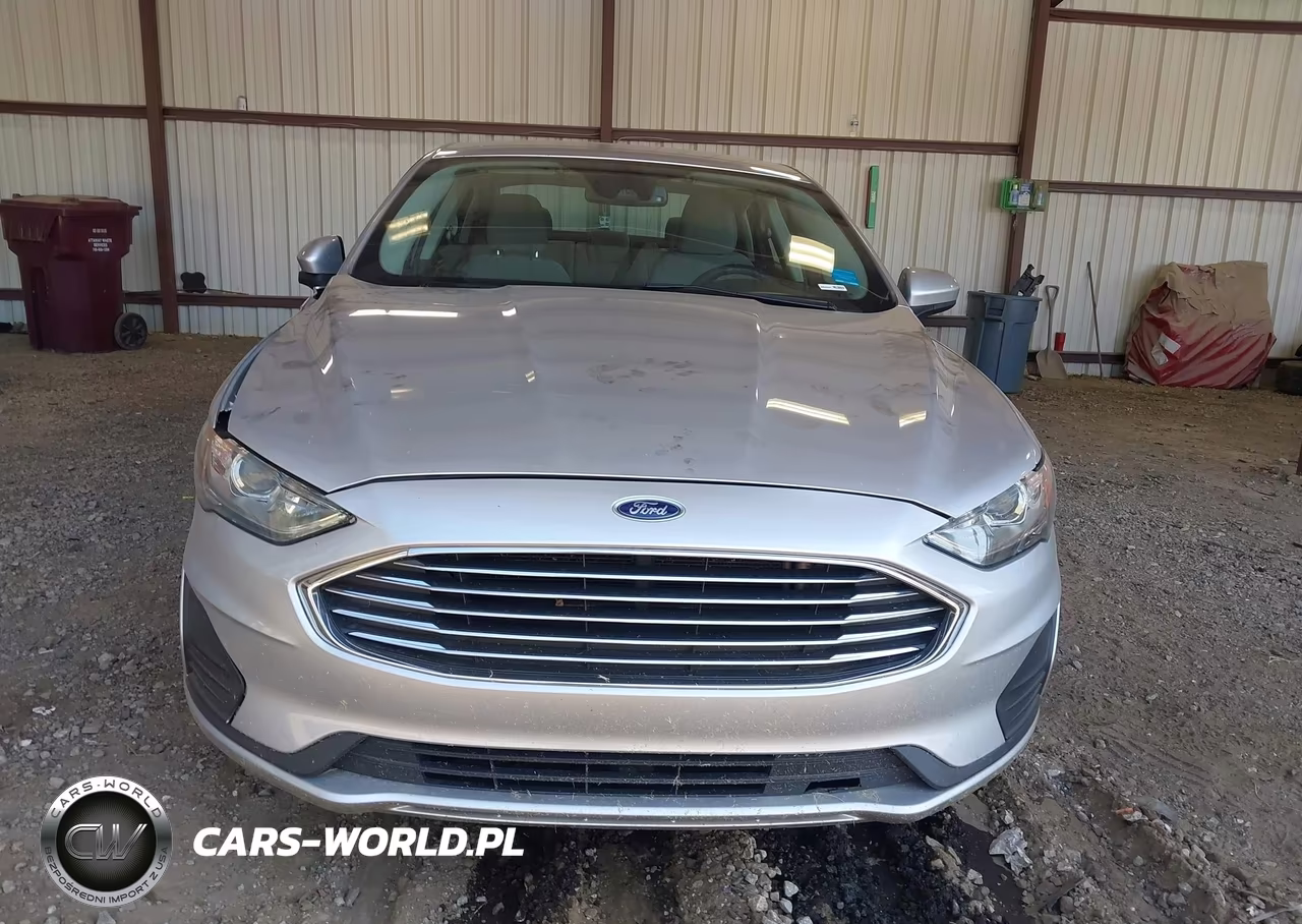 2019 Ford Fusion S VIN:3FA6P0G76KR101917 - 12