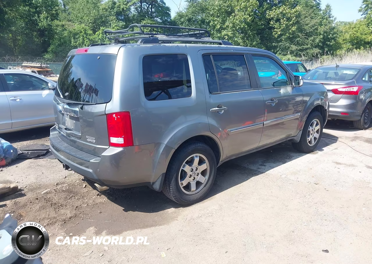 2009 Honda Pilot Touring VIN:5FNYF48959B021498 - 4