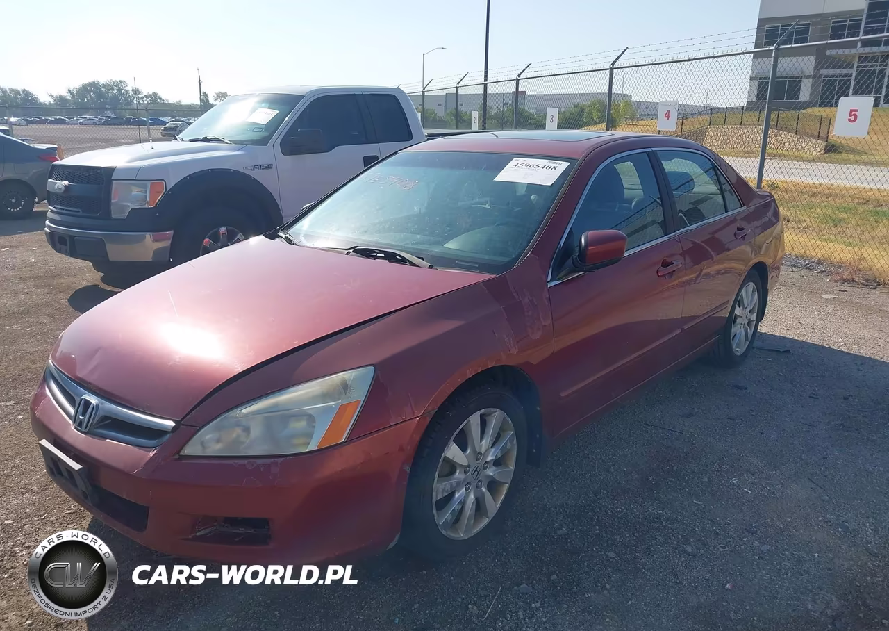 2007 Honda Accord 3.0 Ex VIN:1HGCM66587A042851 - 2