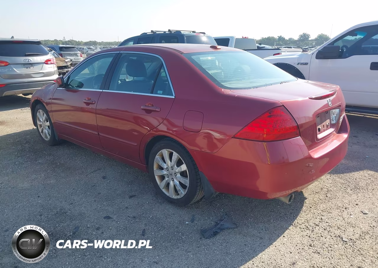 2007 Honda Accord 3.0 Ex VIN:1HGCM66587A042851 - 3