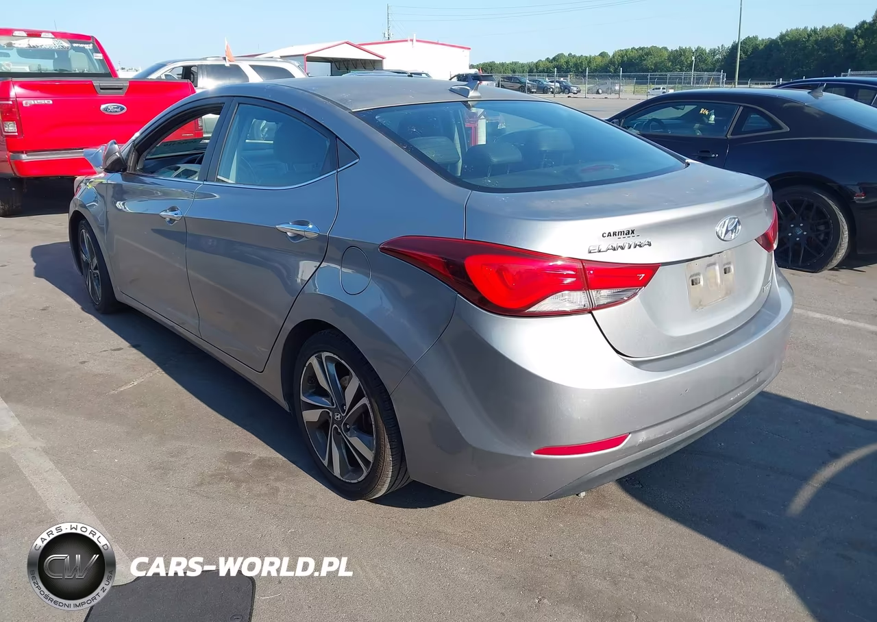 2014 Hyundai Elantra Limited VIN:KMHDH4AE6EU032300 - 3