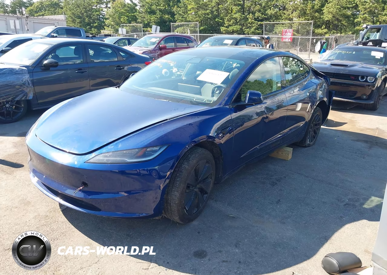 2024 Tesla Model 3 Long Range Dual Motor All-Wheel Drive-Rear-Wheel Drive VIN:5YJ3E1EA6RF862904 - 2