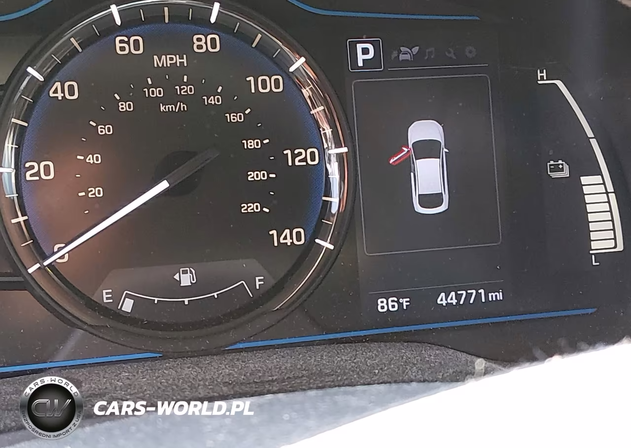 2018 Hyundai Ioniq Hybrid Blue VIN:KMHC65LC4JU099653 - 15