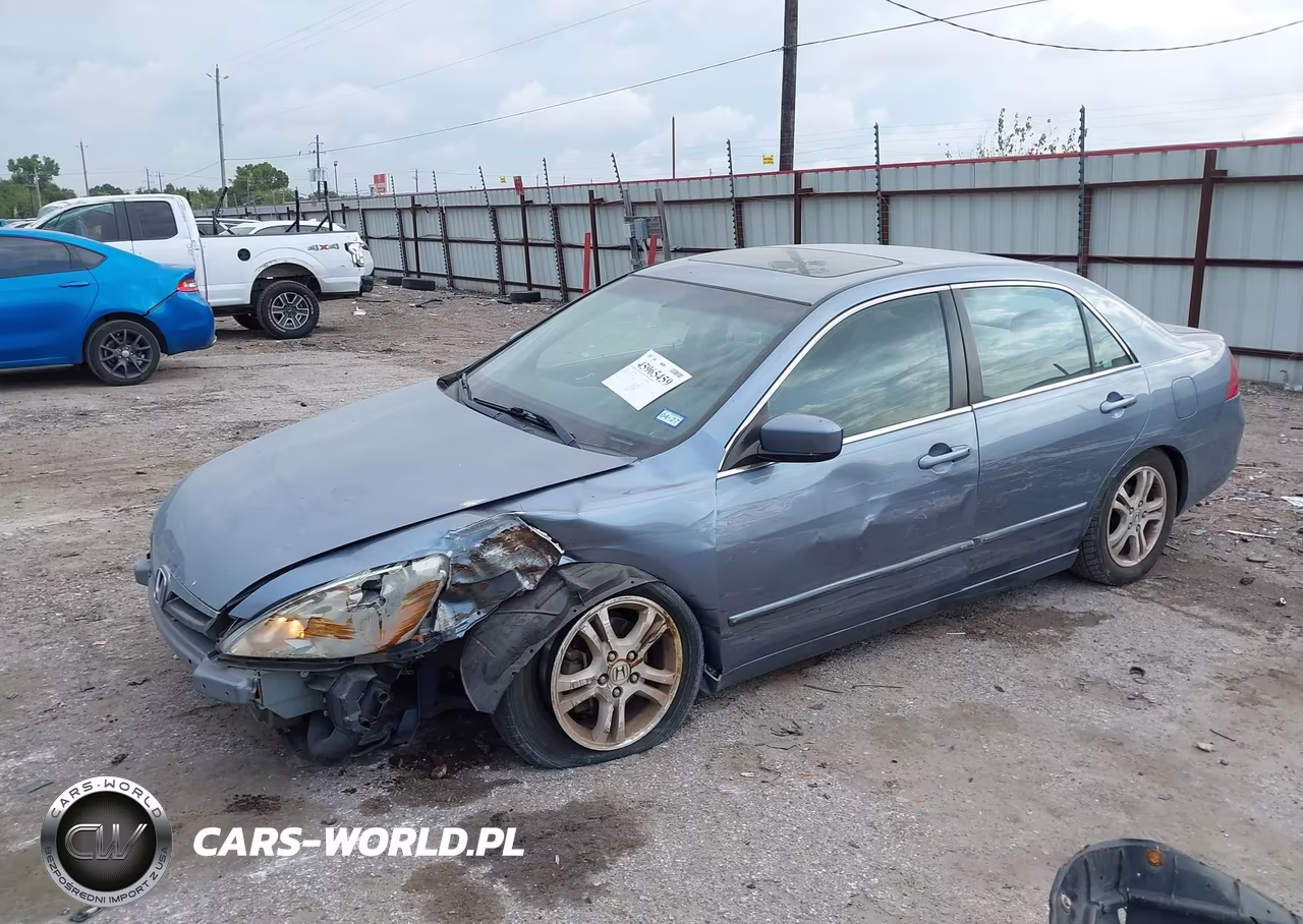 2007 Honda Accord 2.4 Ex VIN:1HGCM55747A124203 - 2