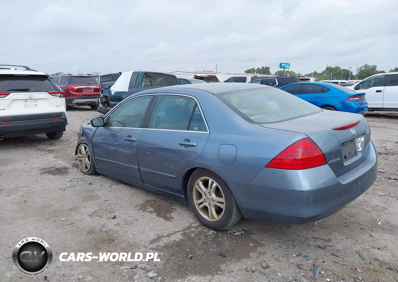 2007 Honda Accord 2.4 Ex VIN:1HGCM55747A124203 - 3