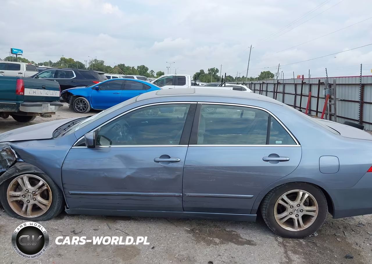 2007 Honda Accord 2.4 Ex VIN:1HGCM55747A124203 - 6
