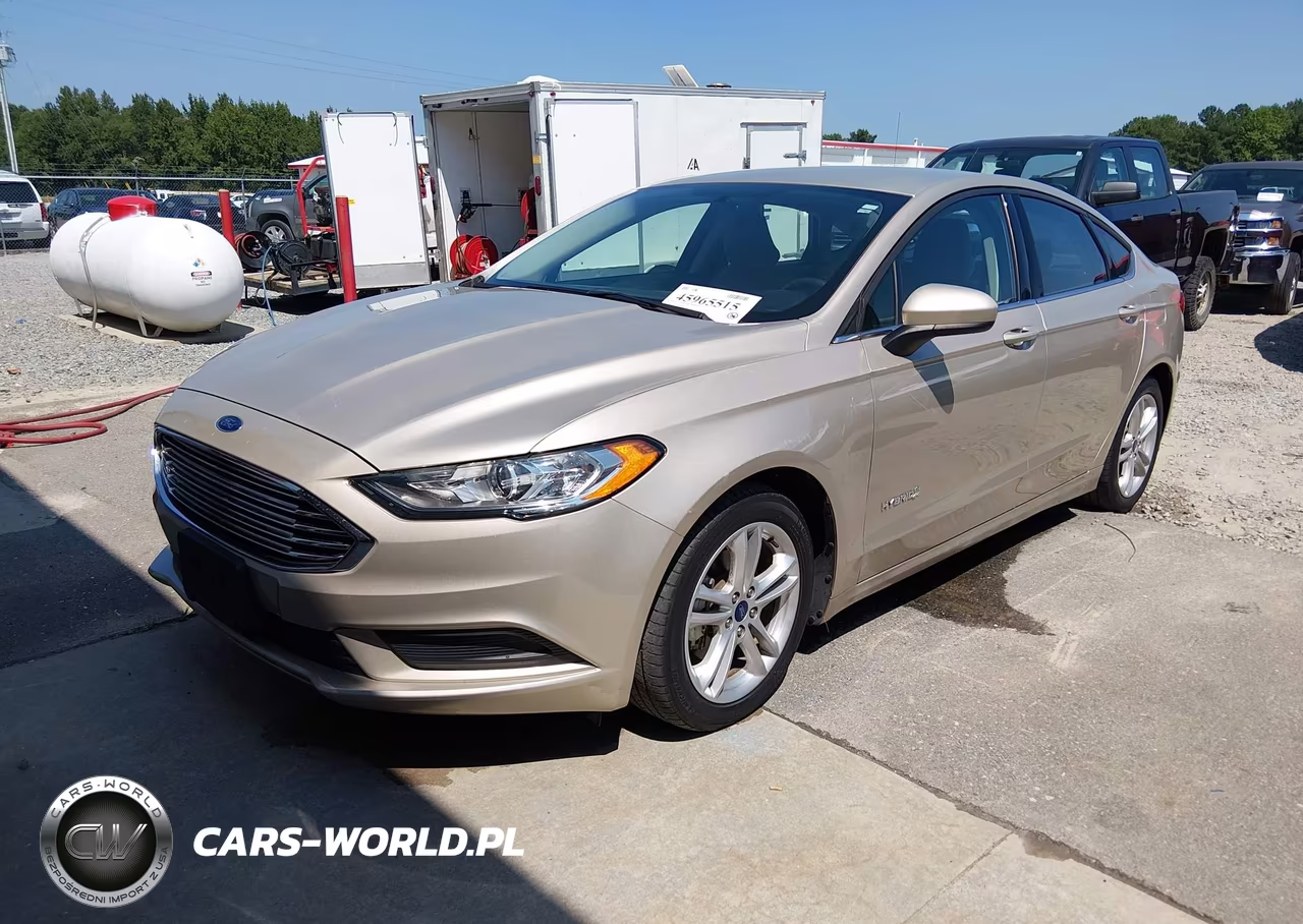 2018 Ford Fusion Hybrid S VIN:3FA6P0UU5JR141995 - 2