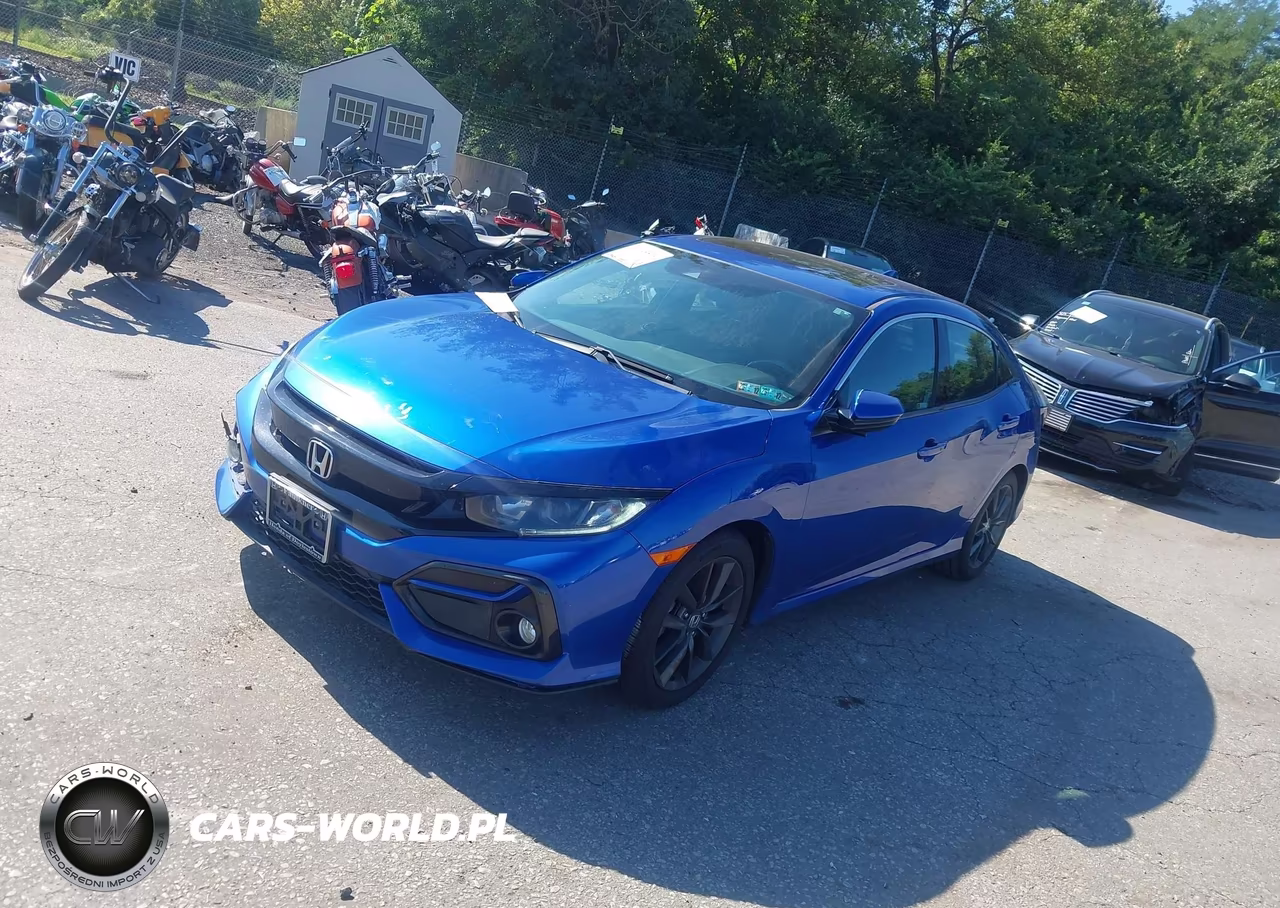 2020 Honda Civic Ex VIN:SHHFK7H66LU406519 - 2