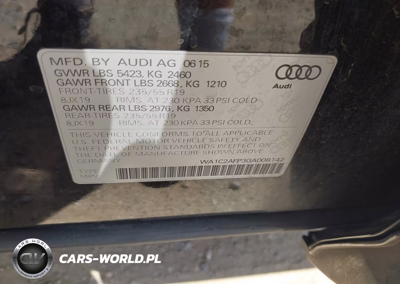 2016 Audi Q5 2.0T Premium VIN:WA1C2AFP3GA008142 - 9