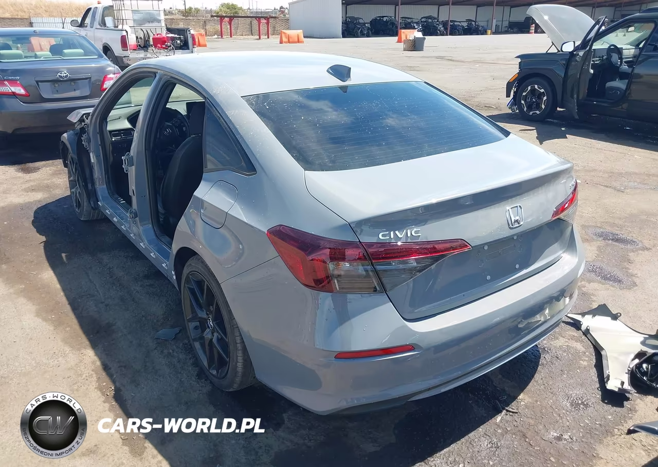 2025 Honda Civic Sport VIN:2HGFE2F56SH584883 - 3