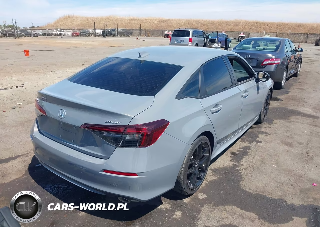2025 Honda Civic Sport VIN:2HGFE2F56SH584883 - 4