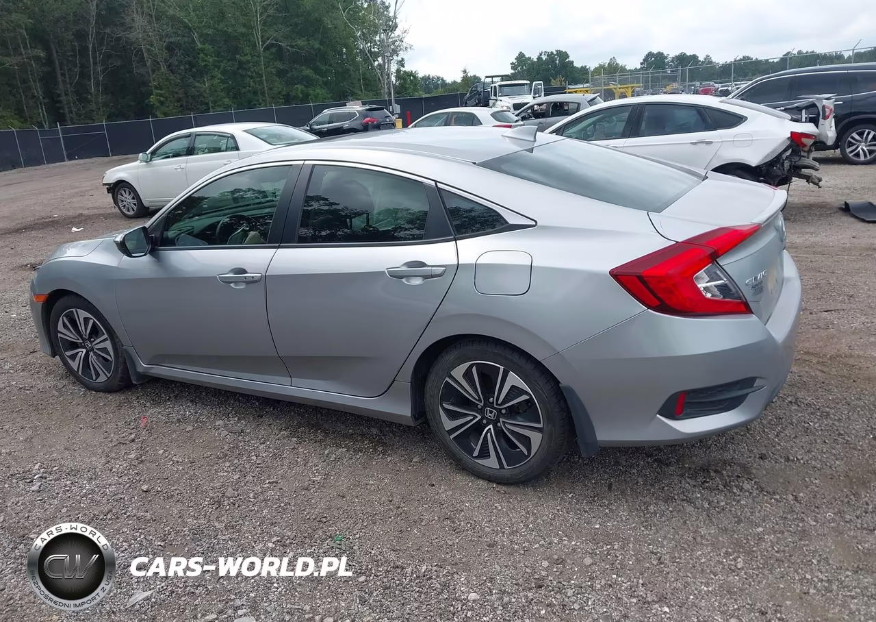2018 Honda Civic Ex-L VIN:JHMFC1F76JX023124 - 3