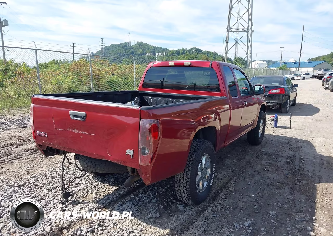 2010 GMC Canyon Sle1 VIN:1GTKTCDE5A8131144 - 4