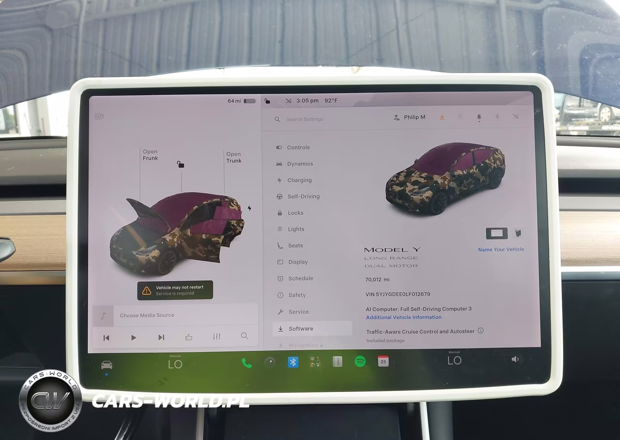 2020 Tesla Model Y Long Range Dual Motor All-Wheel Drive VIN:5YJYGDEE0LF012679 - 7