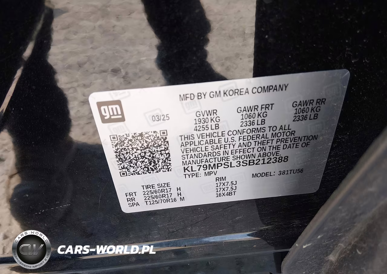 2025 Chevrolet Trailblazer Fwd Lt VIN:KL79MPSL3SB212388 - 9