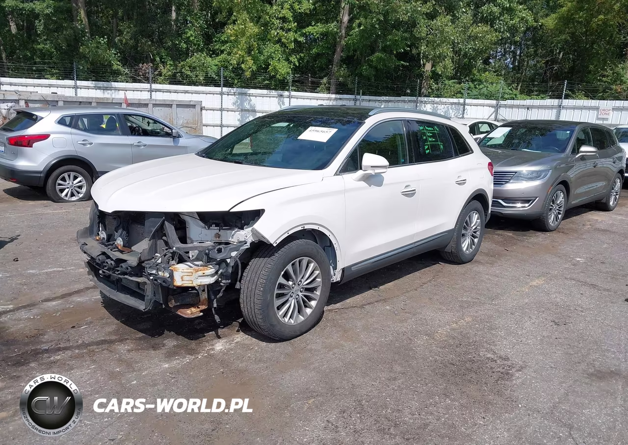 2017 Lincoln Mkx Select VIN:2LMPJ8KR9HBL11734 - 2