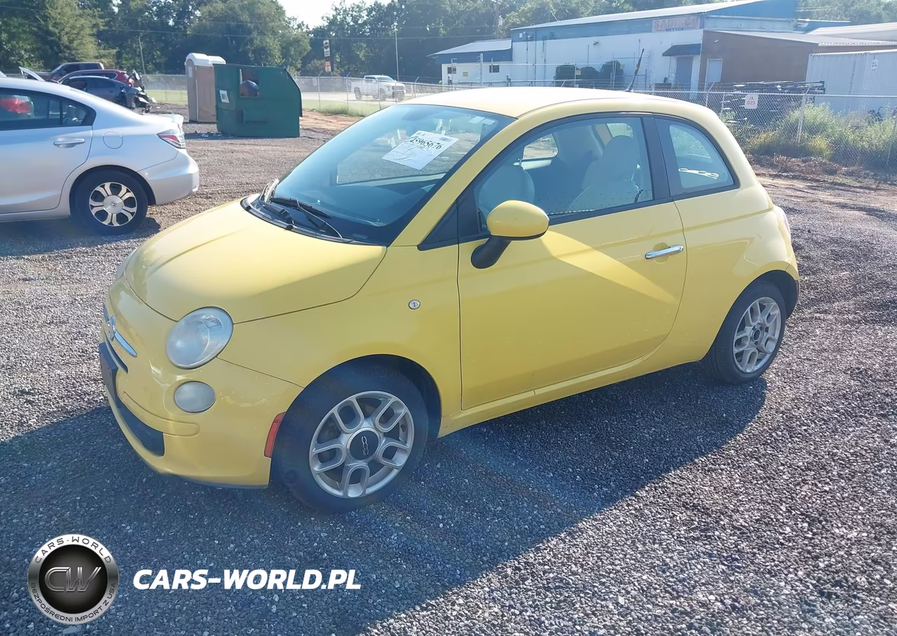 2012 Fiat 500 Pop VIN:3C3CFFAR9CT131113 - 2