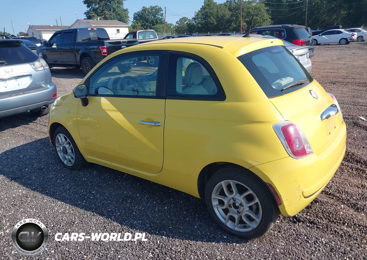 2012 Fiat 500 Pop VIN:3C3CFFAR9CT131113 - 3