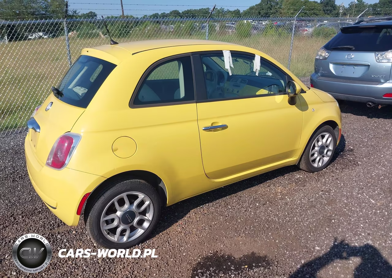 2012 Fiat 500 Pop VIN:3C3CFFAR9CT131113 - 4