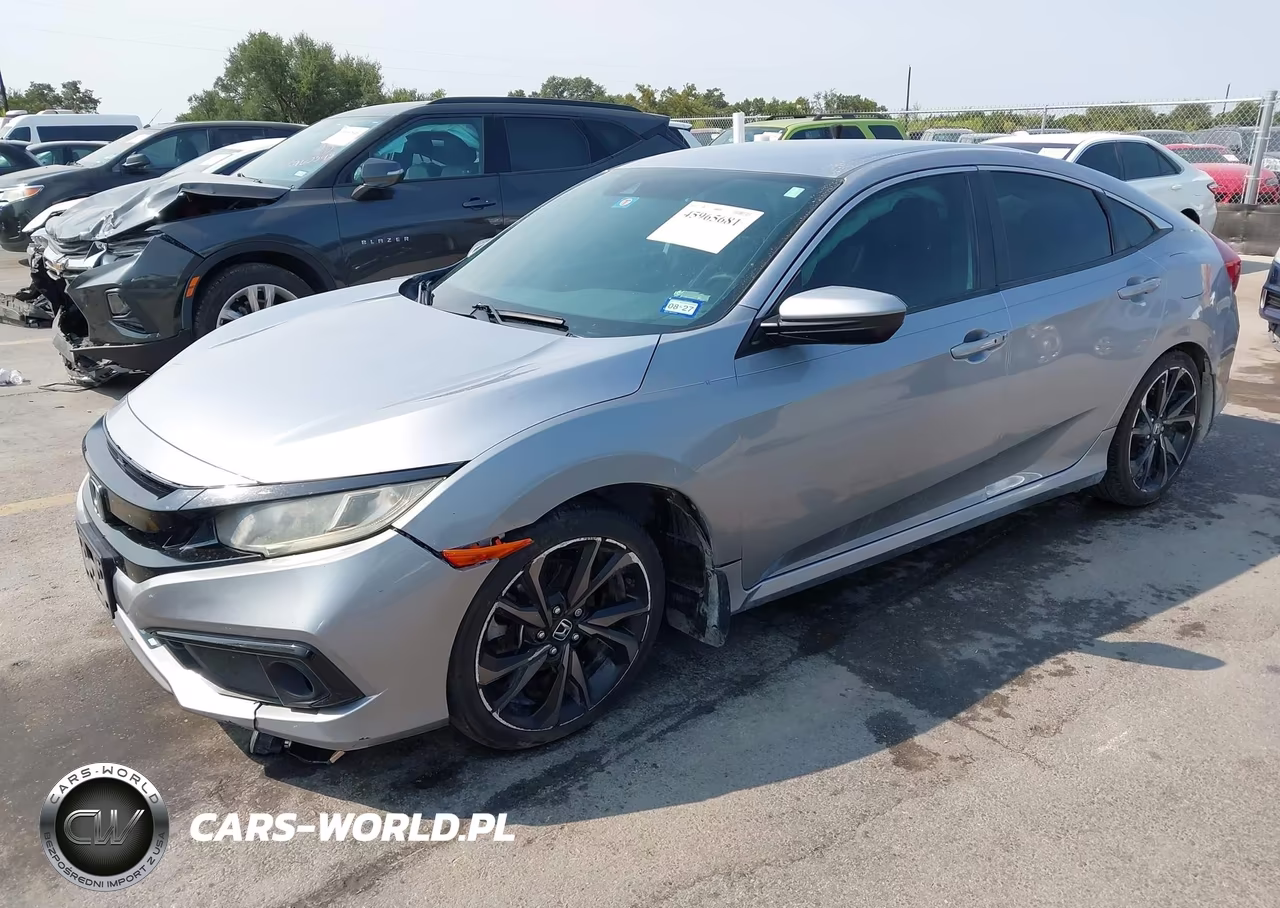 2019 Honda Civic Sport VIN:19XFC2E86KE010831 - 2