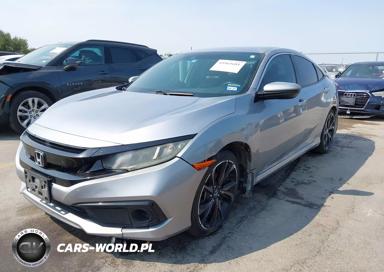 2019 Honda Civic Sport VIN:19XFC2E86KE010831 - 6