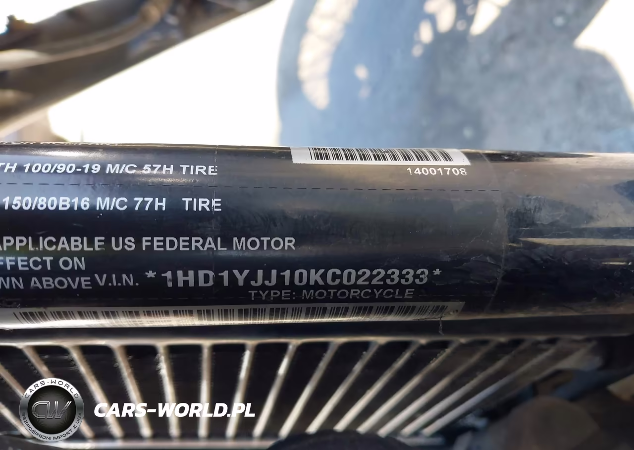 2019 Harley-Davidson Fxbb VIN:1HD1YJJ10KC022333 - 10