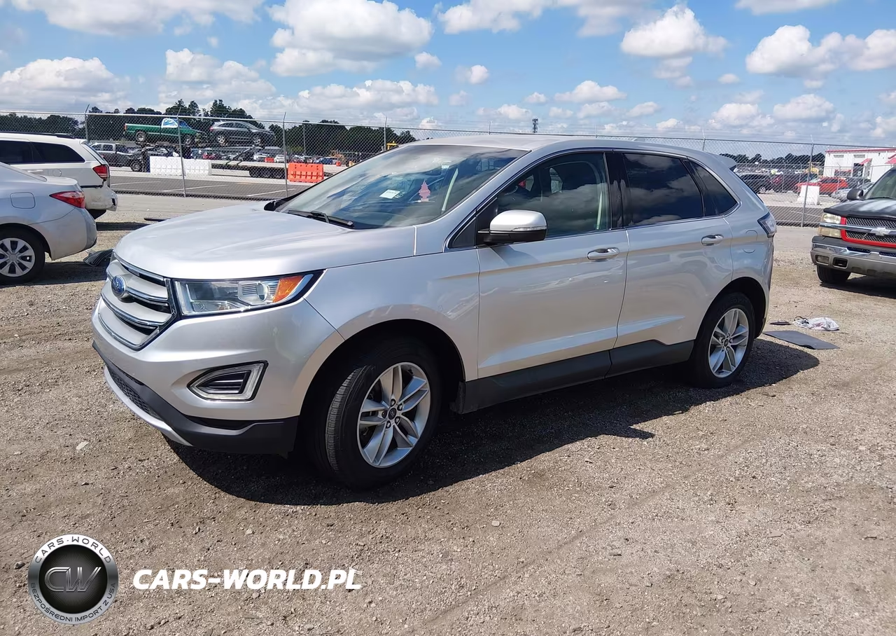 2017 Ford Edge Sel VIN:2FMPK4J92HBB33572 - 2