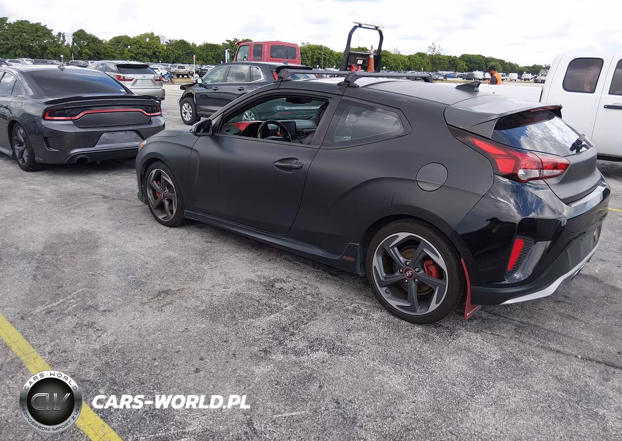 2019 Hyundai Veloster Turbo VIN:KMHTH6ABXKU020157 - 3