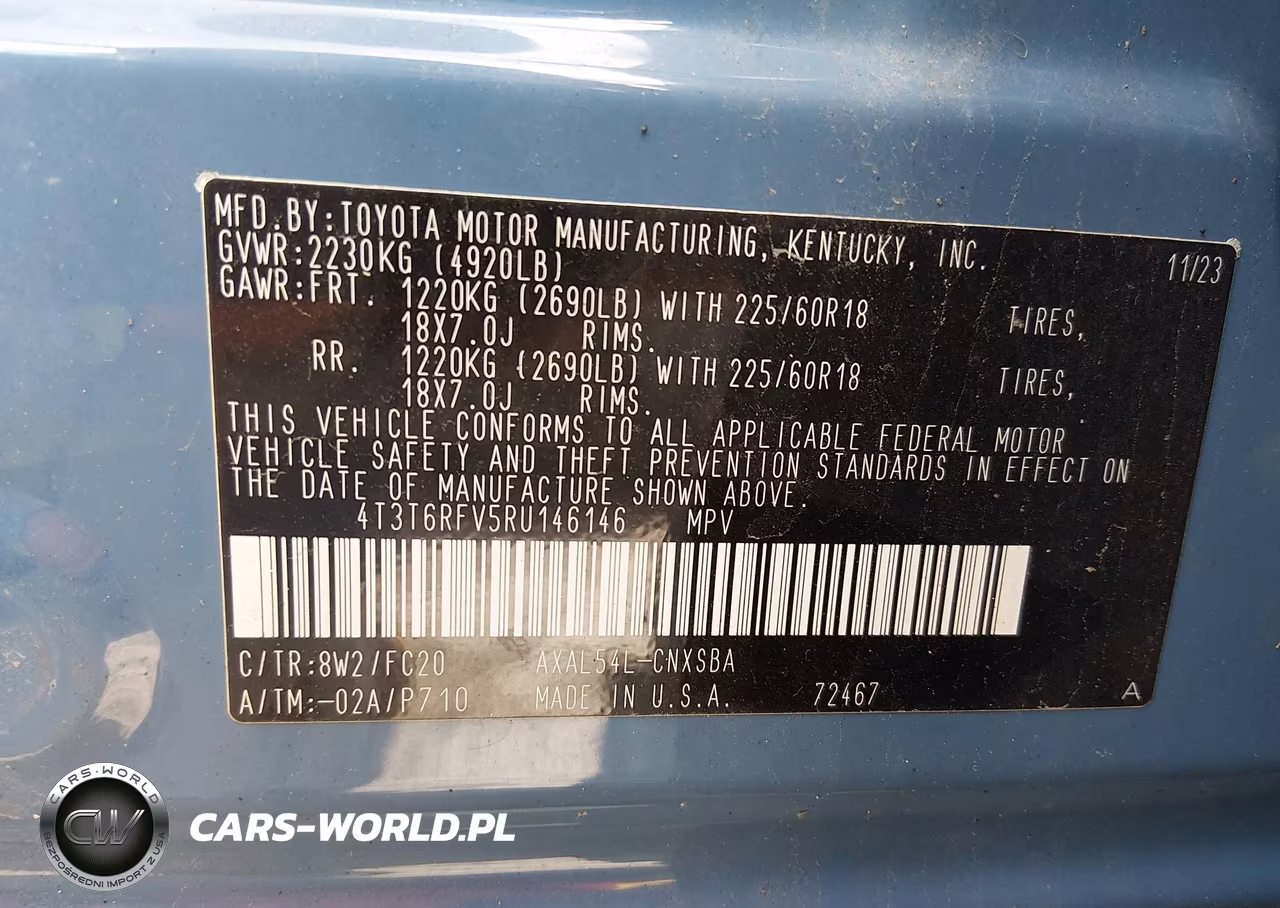 2024 Toyota Rav4 Hybrid Se VIN:4T3T6RFV5RU146146 - 9
