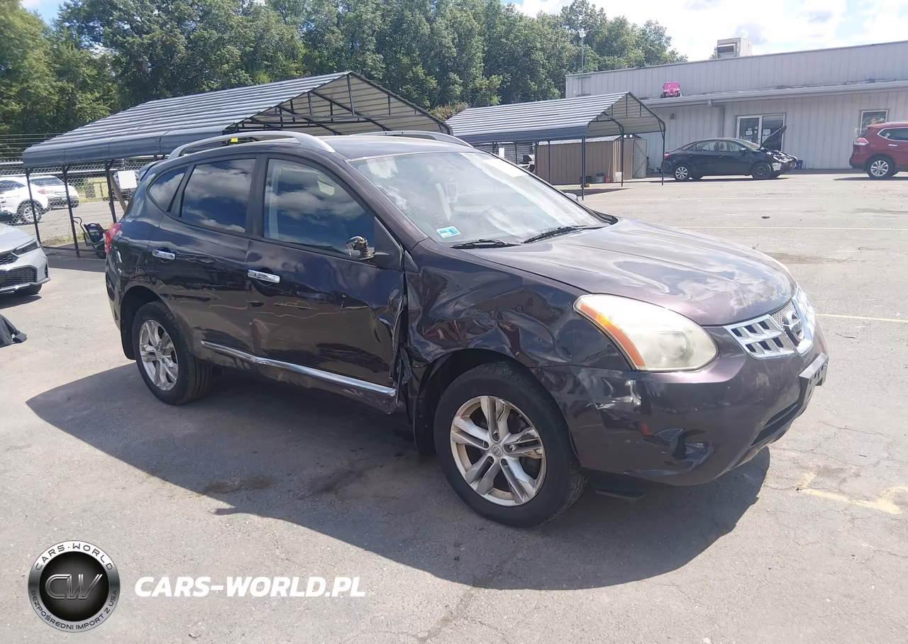 2013 Nissan Rogue Sv VIN:JN8AS5MV4DW617782 - 1