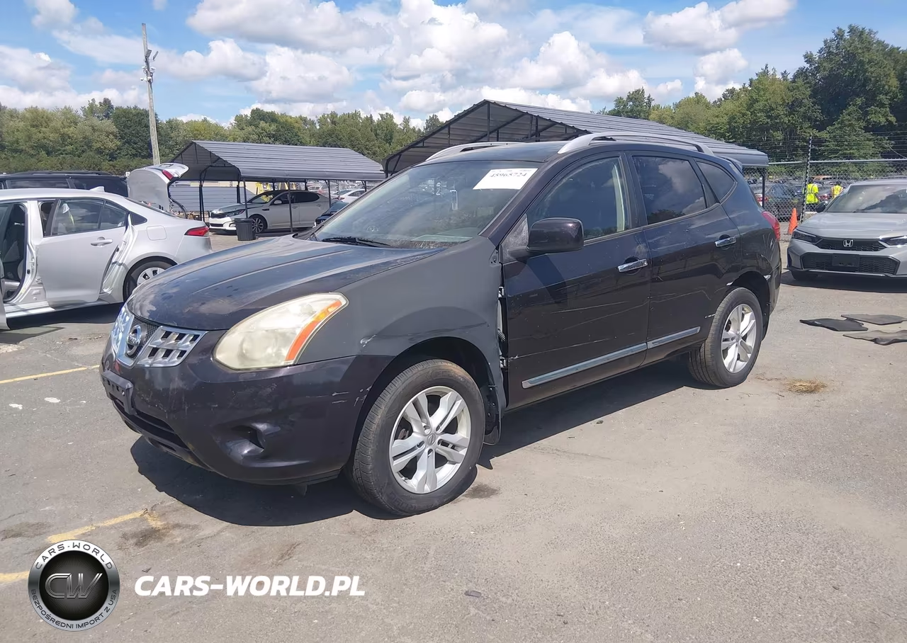 2013 Nissan Rogue Sv VIN:JN8AS5MV4DW617782 - 2