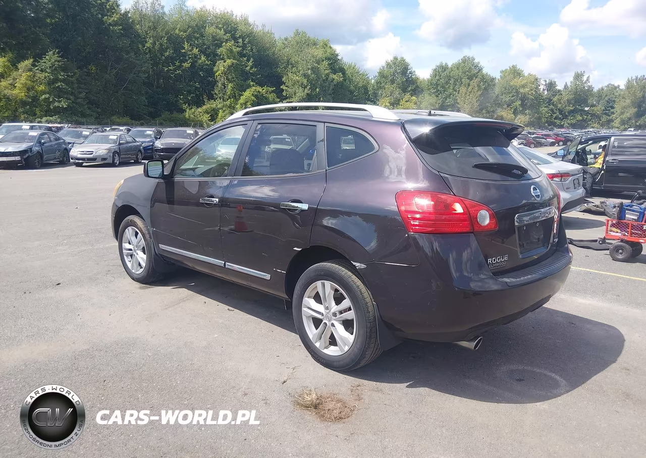 2013 Nissan Rogue Sv VIN:JN8AS5MV4DW617782 - 3