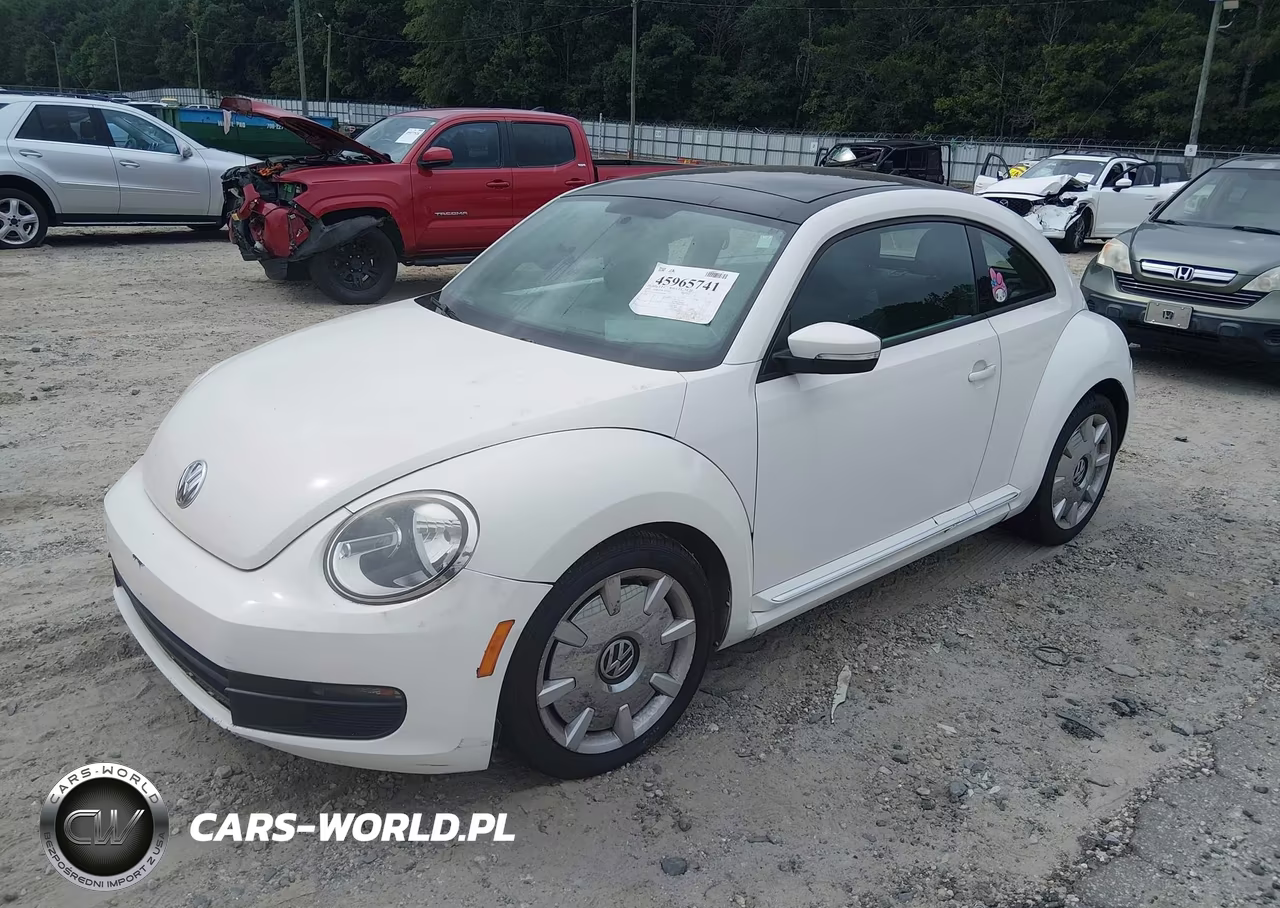 2012 Volkswagen Beetle 2.5L VIN:3VWJX7AT0CM661303 - 2