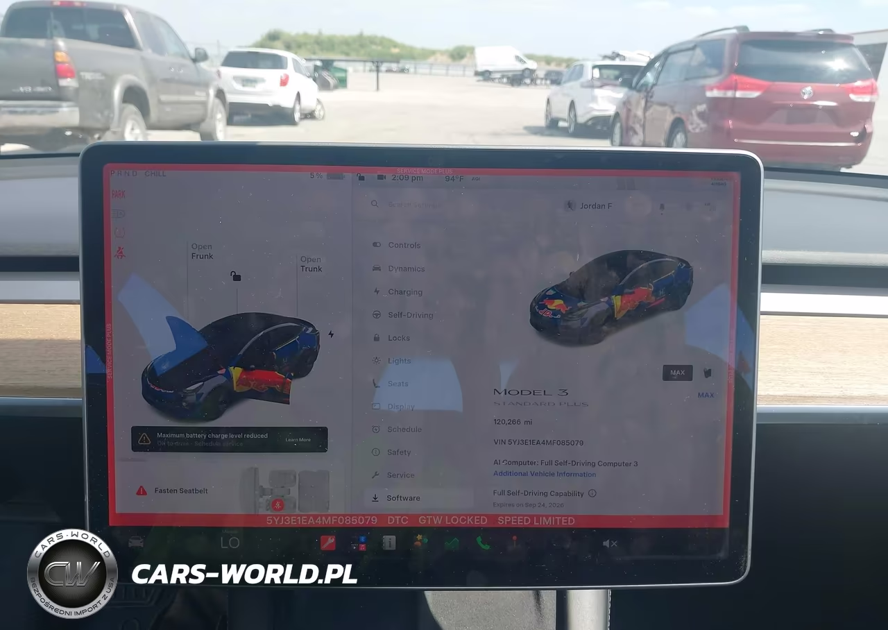 2021 Tesla Model 3 Standard Range Plus Rear-Wheel Drive VIN:5YJ3E1EA4MF085079 - 18