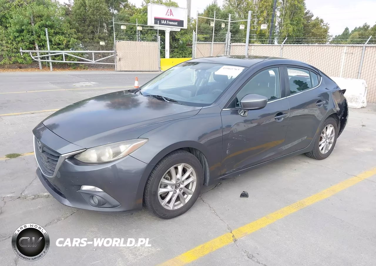 2015 Mazda Mazda3 I Touring VIN:JM1BM1V71F1258443 - 2