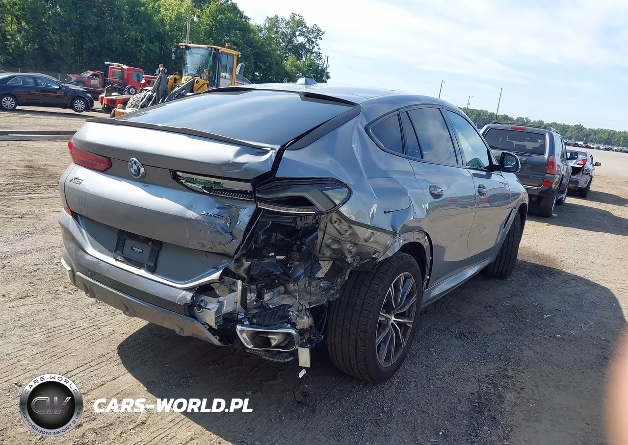 2024 BMW X6 xDrive40I VIN:5UX33EX03R9S38164 - 4