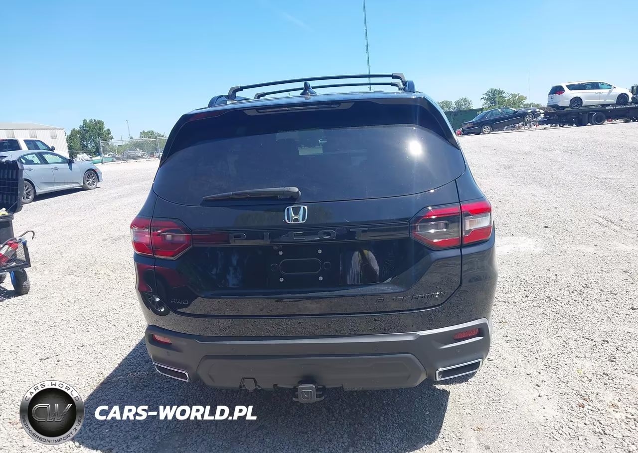 2025 Honda Pilot Black Edition VIN:5FNYG1H91SB146113 - 16