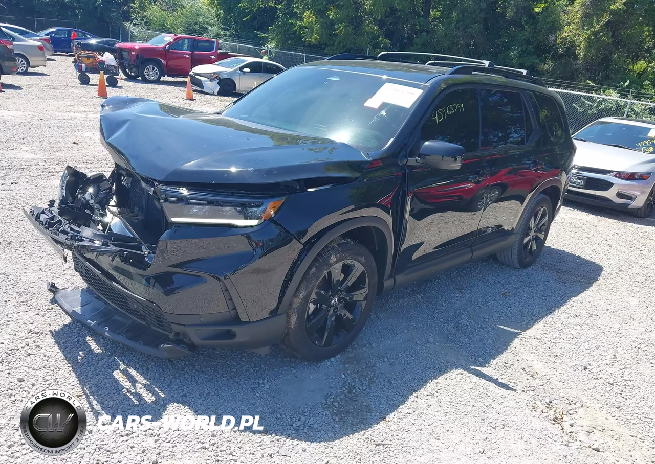 2025 Honda Pilot Black Edition VIN:5FNYG1H91SB146113 - 2