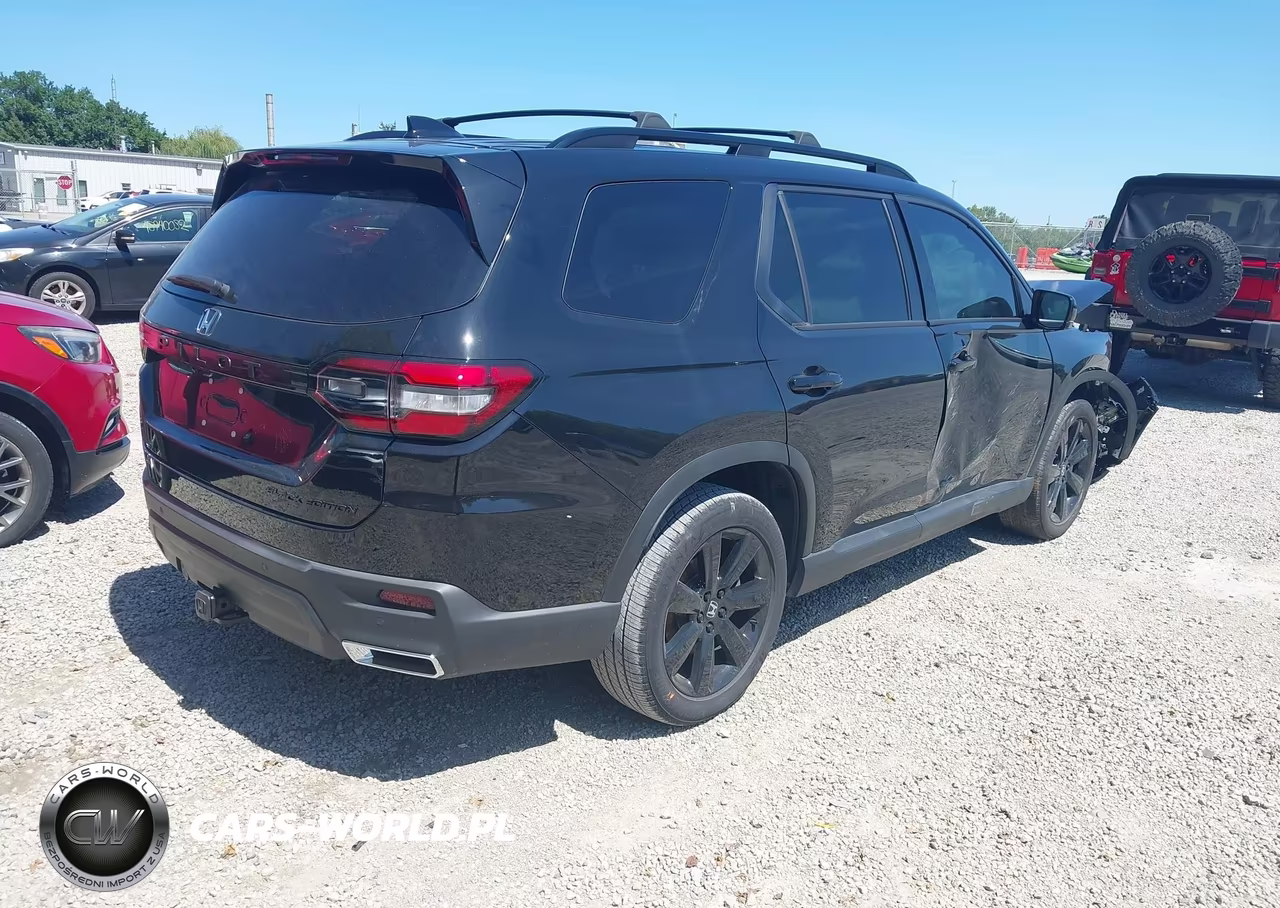 2025 Honda Pilot Black Edition VIN:5FNYG1H91SB146113 - 4