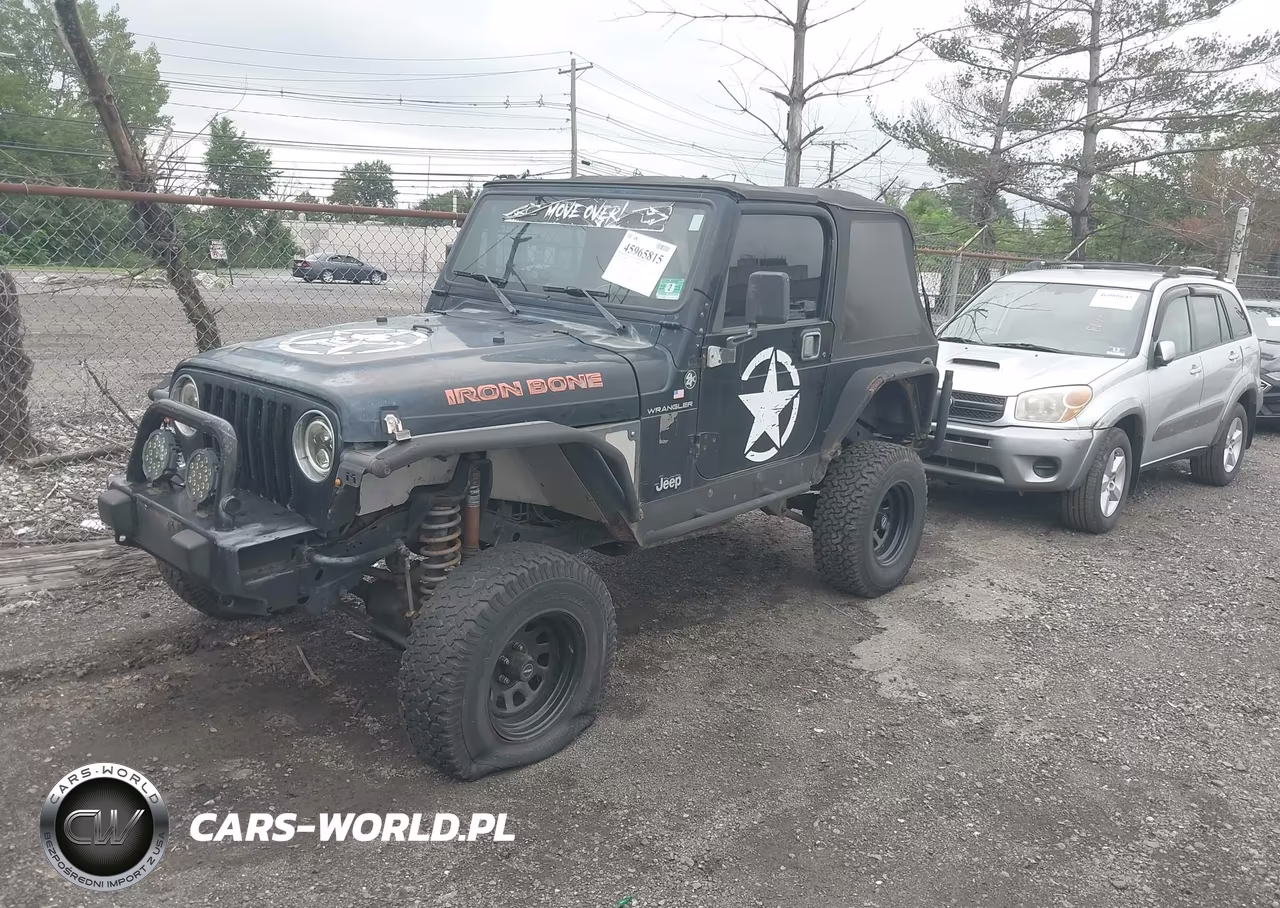 2000 Jeep Wrangler Sport VIN:1J4FA49S0YP754659 - 2