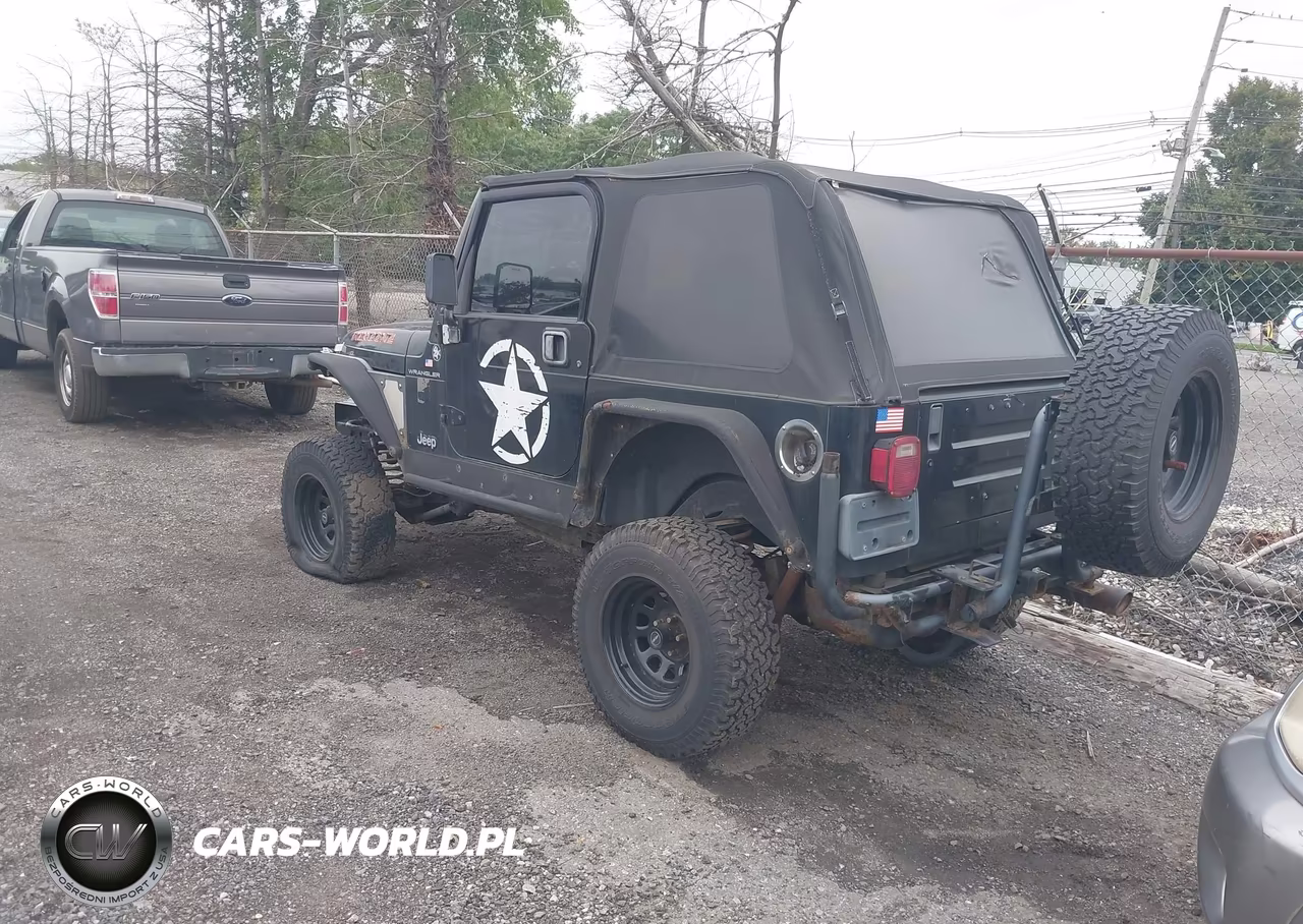2000 Jeep Wrangler Sport VIN:1J4FA49S0YP754659 - 3