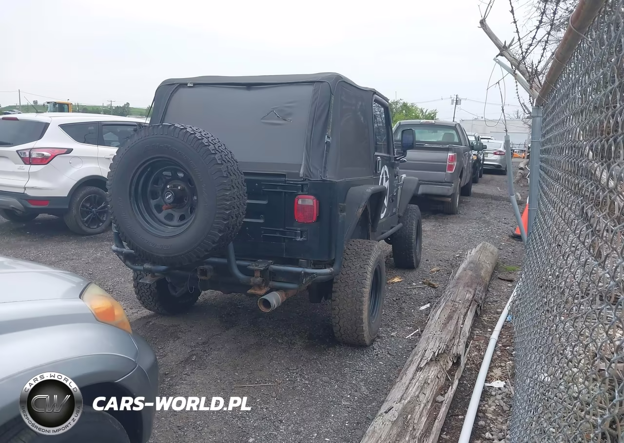 2000 Jeep Wrangler Sport VIN:1J4FA49S0YP754659 - 4