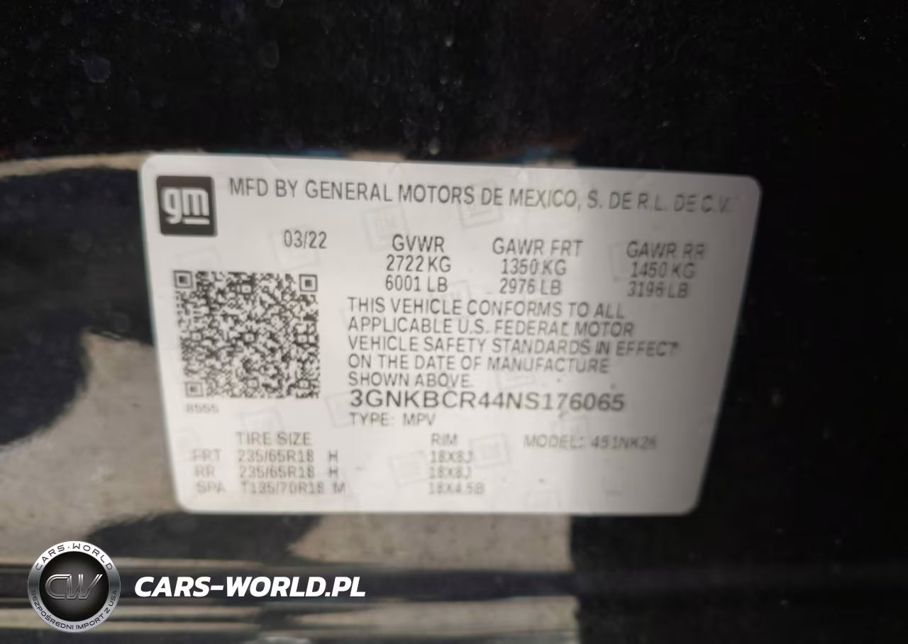 2022 Chevrolet Blazer Fwd 2Lt VIN:3GNKBCR44NS176065 - 9