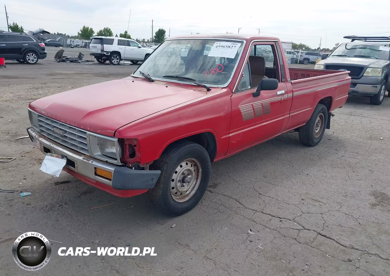 1986 Toyota Pickup 1 Ton Long Bed Rn55 VIN:JT4RN55E2G0175533 - 2