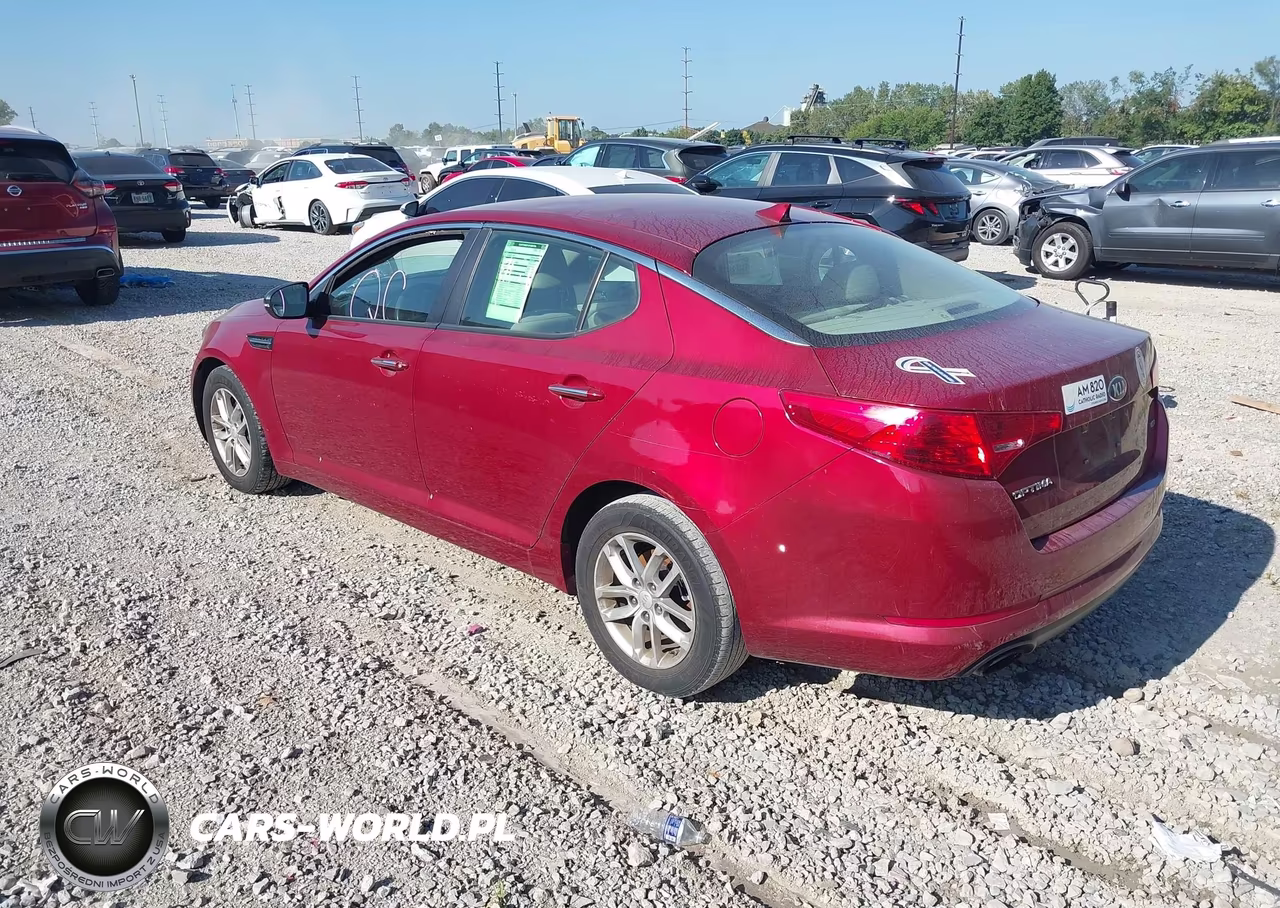 2013 Kia Optima Lx VIN:5XXGM4A79DG220389 - 3