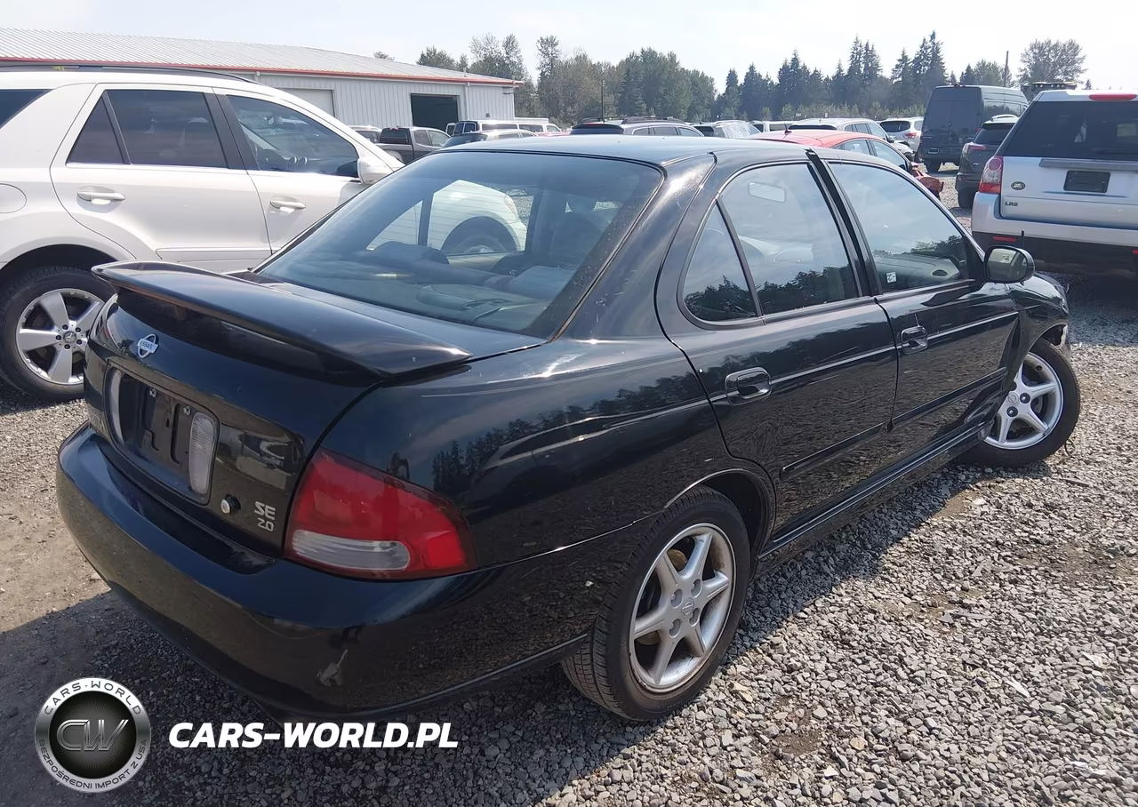 2001 Nissan Sentra Se VIN:3N1BB51D41L128329 - 4