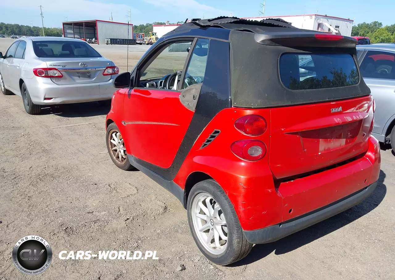 2008 Smart Fortwo Passion VIN:WMEEK31X78K100319 - 3
